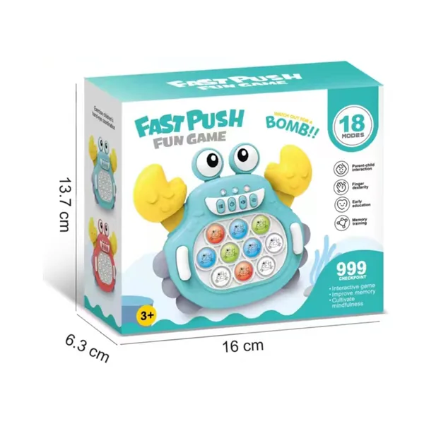 Fast-Press Electronic Bubble Game — SST290029