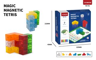 Challenge-Card Puzzle Cube, 7-Piece Version
