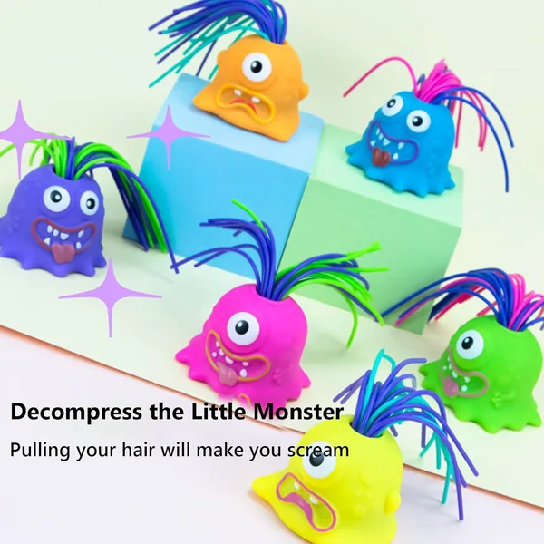Pull-Hair Screaming Monster Novelty — SST282274