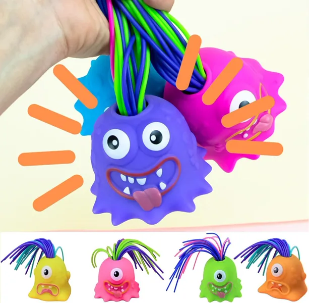Pull-Hair Screaming Monster Novelty — SST282274
