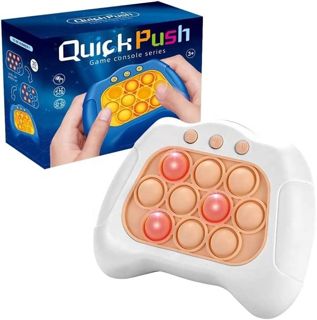 Handheld Light-Up Push-Bubble Game