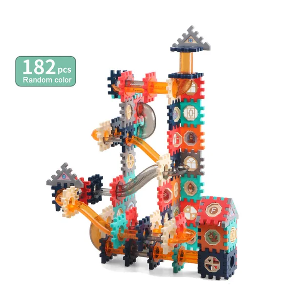 Marble Race Construction Kit, 182 Pieces — SST295276
