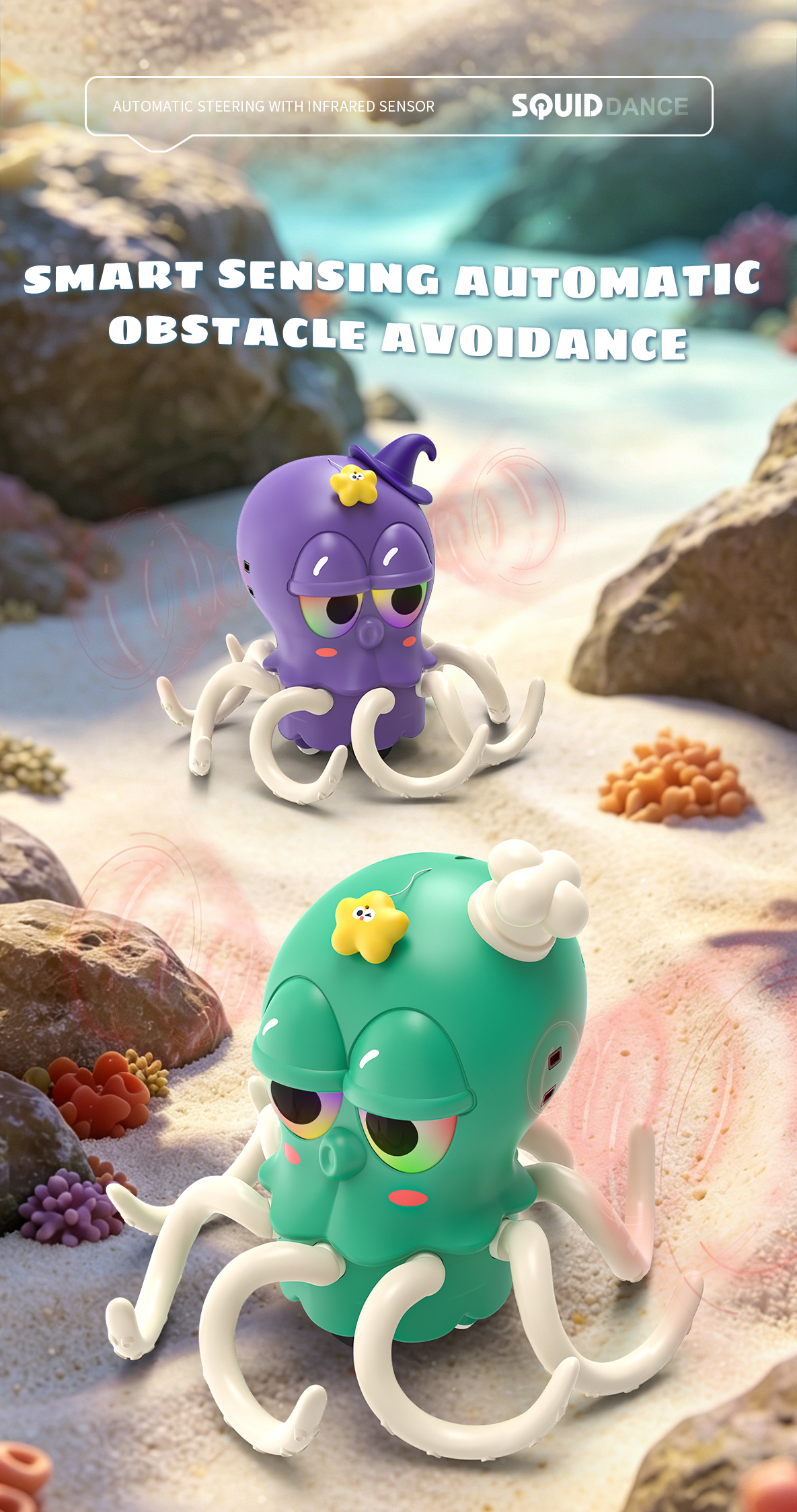Electric Dancing Squid Novelty — SST348071