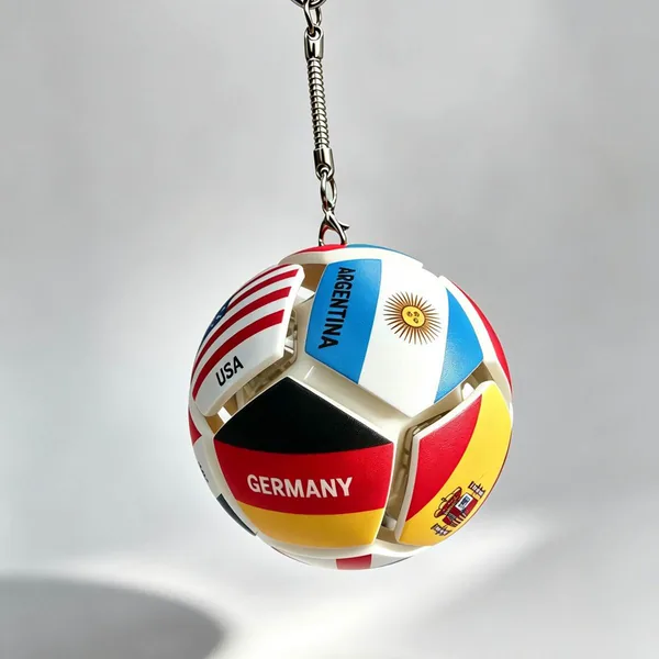 Football-Pattern Press-Button Fidget Ball — SST348750