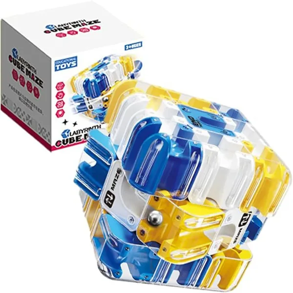 Large Labyrinth Cube with Rolling Ball — SST342784