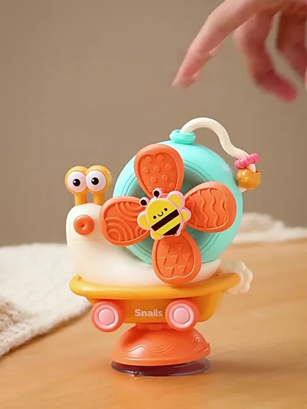 Spinning Top with Suction Attachment — SST268709