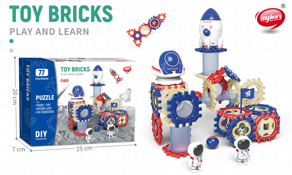 Space Marble Track Construction Assortment — SST305375-SST305333