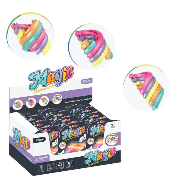Rainbow Ring Spinner Display Assortment