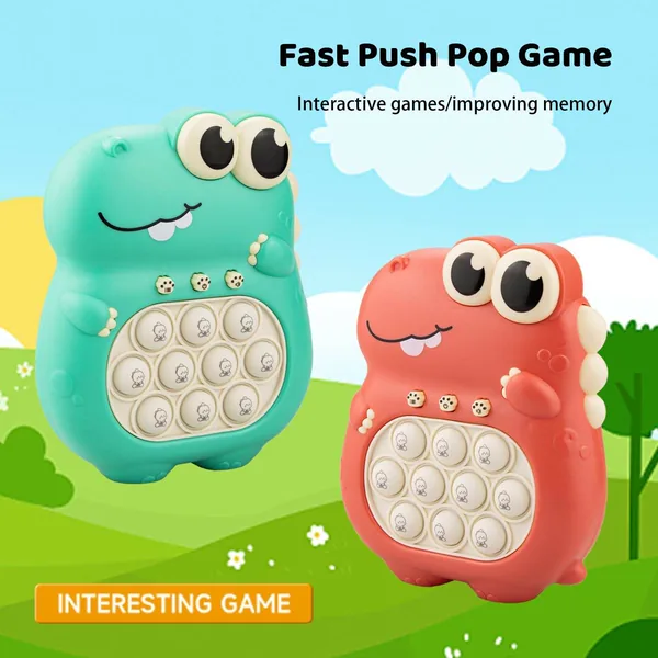 Electronic Speed-Bubble Game Console — SST290738