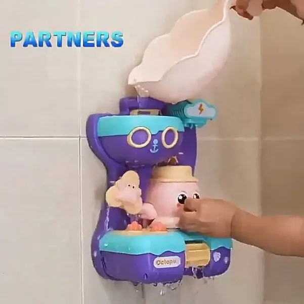 Octopus Waterwheel Bath Activity Toy — SST290357