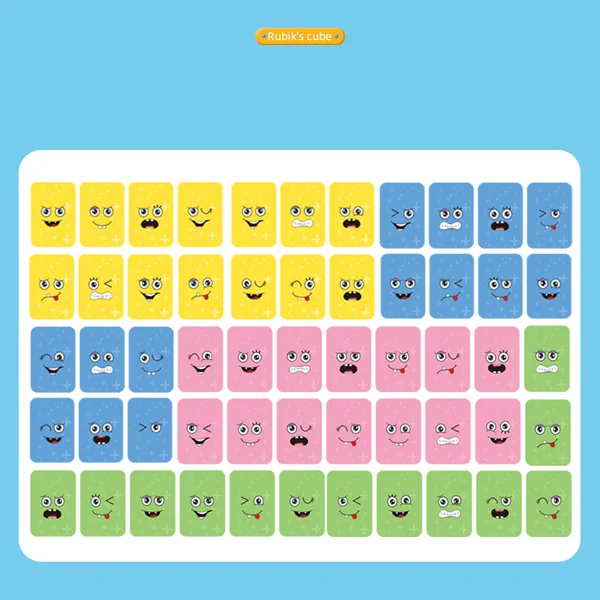 Plastic Face-Matching Puzzle Block Set — SST277226