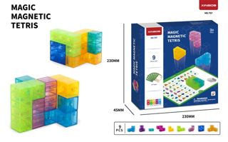 Challenge-Card Puzzle Cube, 9-Piece Version