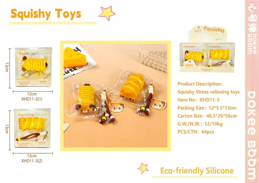Bakery Squishy Collection in Counter Display