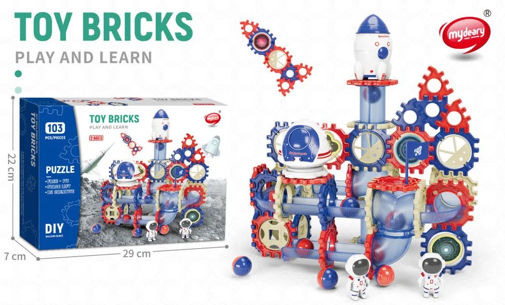 Space Marble Track Construction Assortment — SST305375-SST305333