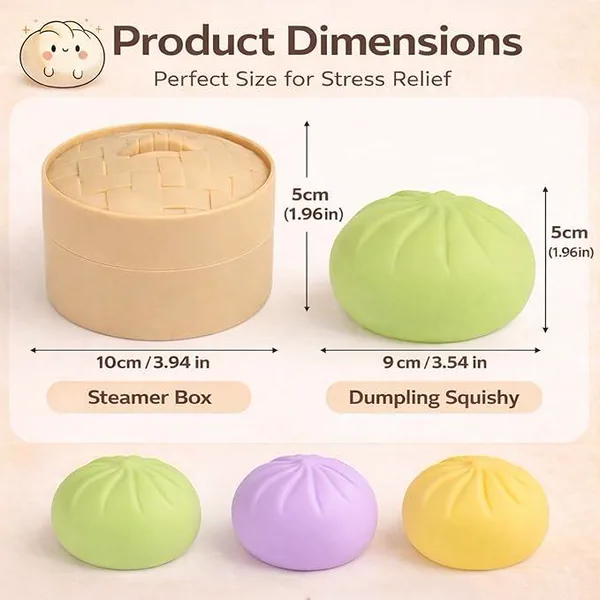 Dumpling Squeeze Gift Format with Steamer Pack — SST345593