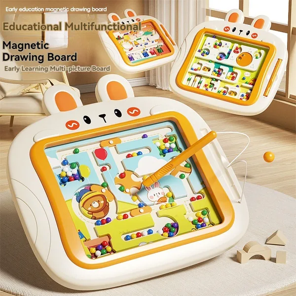 Magnetic Activity Maze Board — SST298030