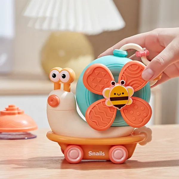 Spinning Top with Suction Attachment — SST268709
