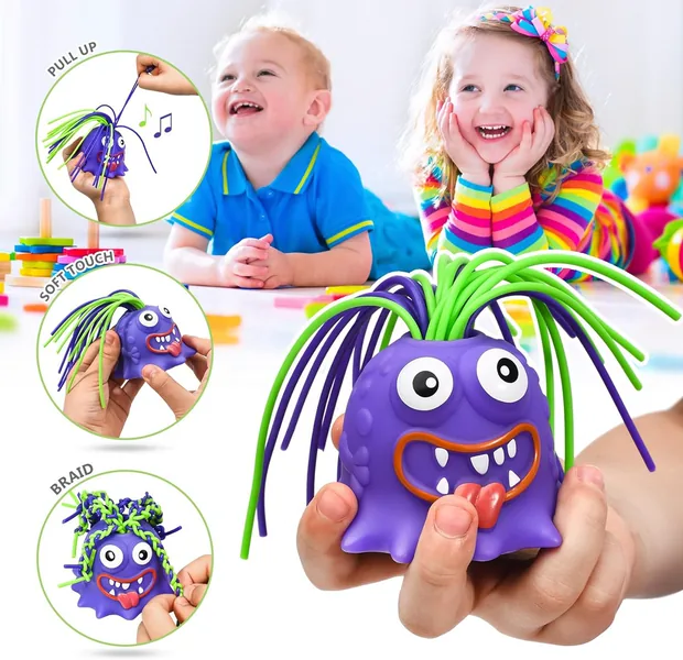 Pull-Hair Monster Fidget, Novelty Format — SST-1600960987130