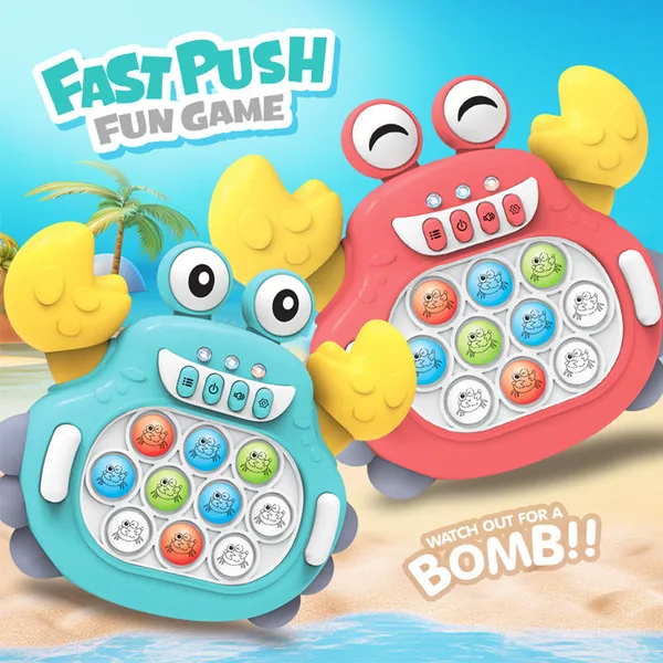 Fast-Press Electronic Bubble Game — SST290029