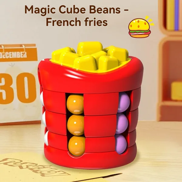 Rotating Magic-Bean Puzzle Cube — SST338839