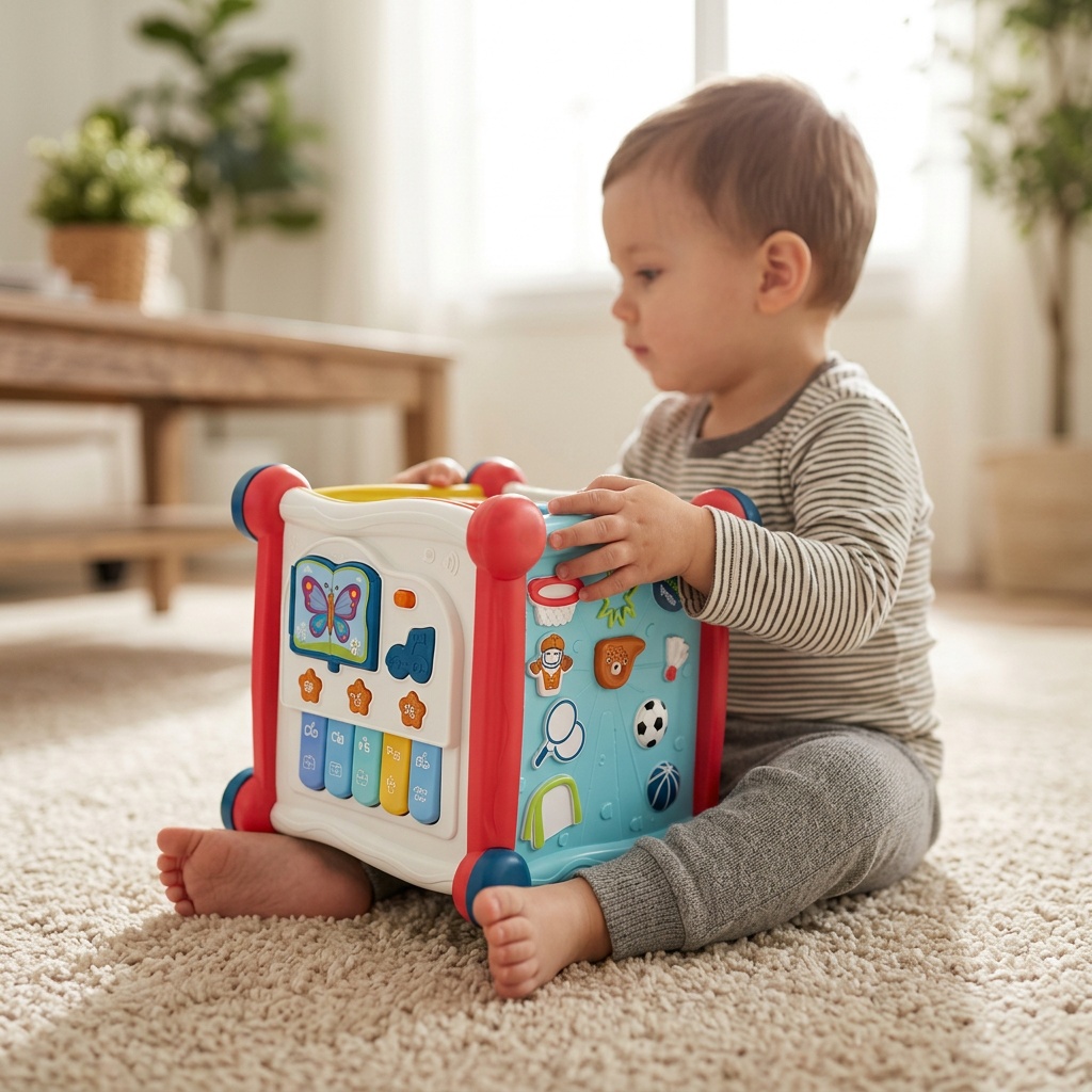 Music & Lights Interactive Activity Board — SST351994