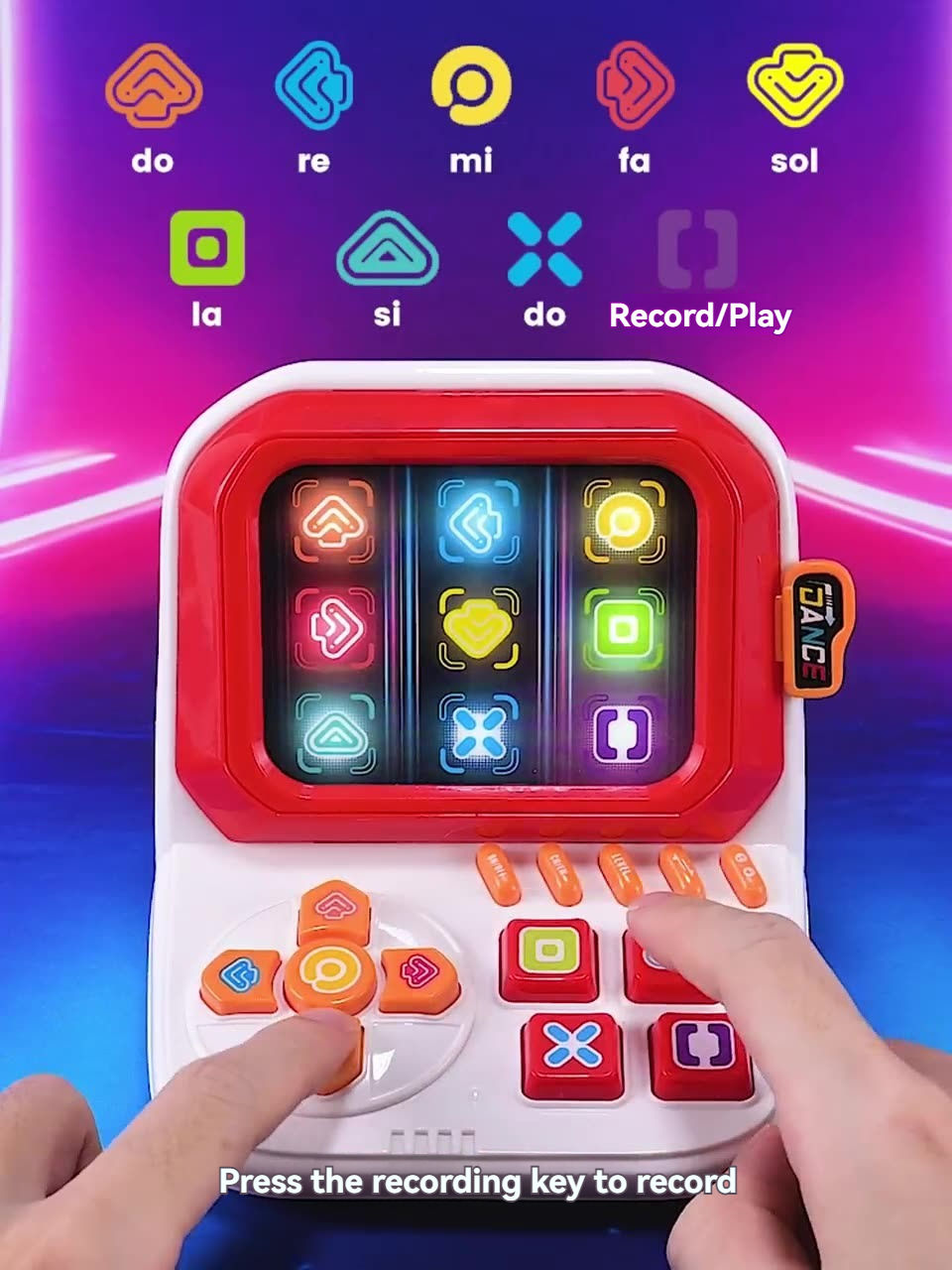 Finger-Dance Game with Music & Lights — SST308452