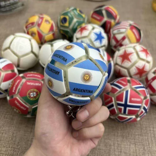 Football-Pattern Press-Button Fidget Ball — SST348750