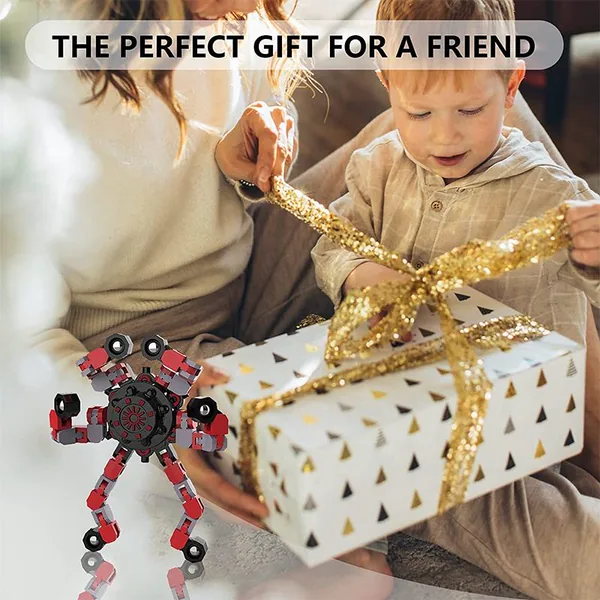 Robot-Form Transforming Finger Spinner — SST238643