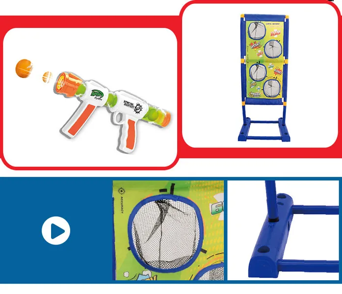 Air-Pump Foam-Ball Target Play Set — SST204286