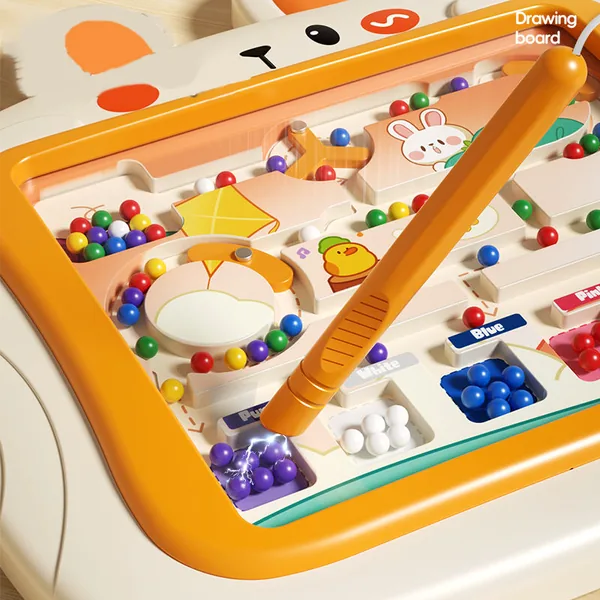 Rabbit Magnetic Maze with Colors & Numbers — SST298030-SST298032