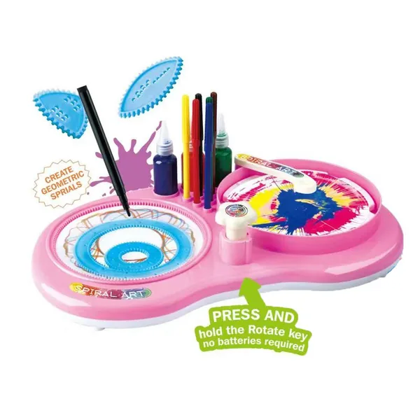 Spin-Painting Craft Machine Kit — SST334270-SST334269