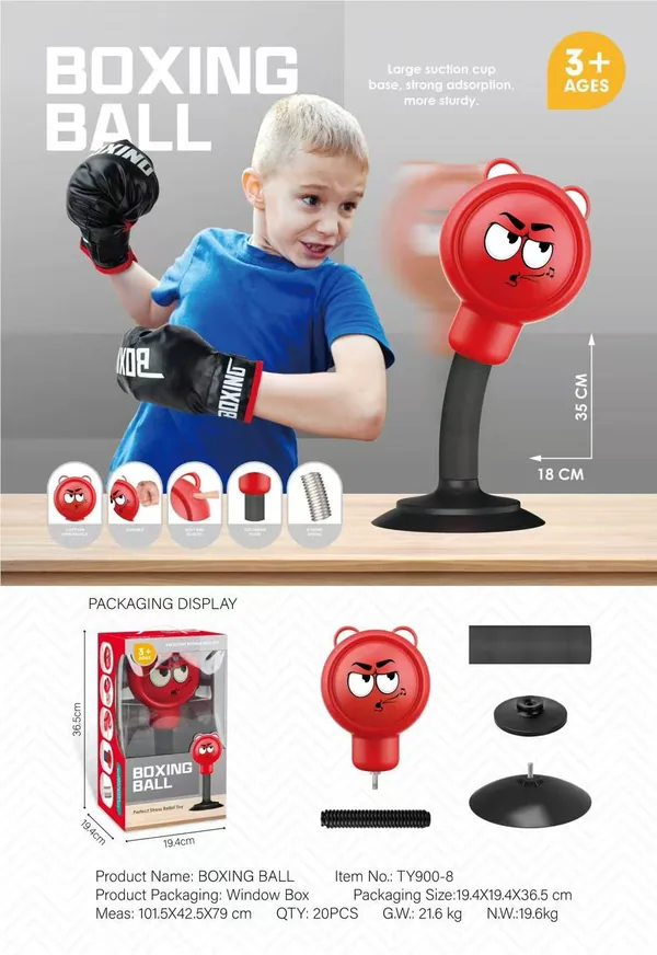 Desktop Boxing Fidget Ball