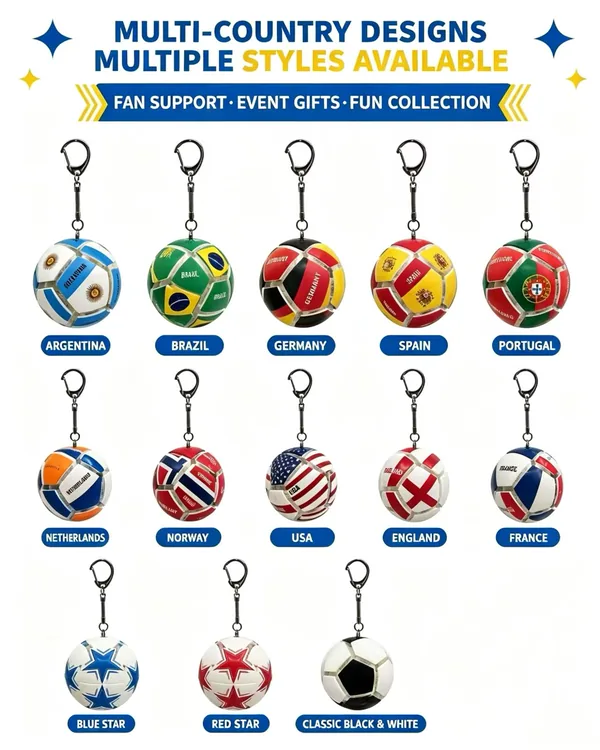 Football-Pattern Press-Button Fidget Ball — SST348750