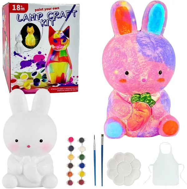 Decorate-Your-Own Bunny Light Craft Kit — SST330970