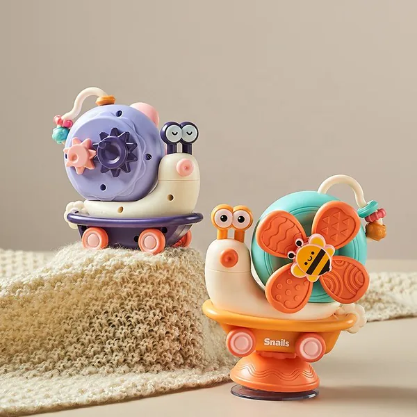 Spinning Top with Suction Attachment — SST268709