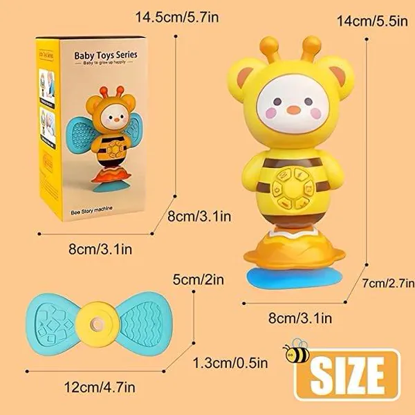 Musical Activity Spinner with Suction Base — SST287958