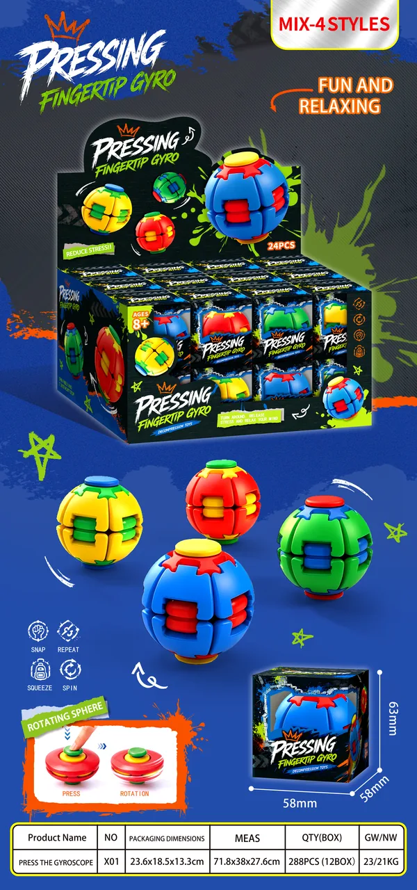 Handheld Rotating Activity Ball — SST350179