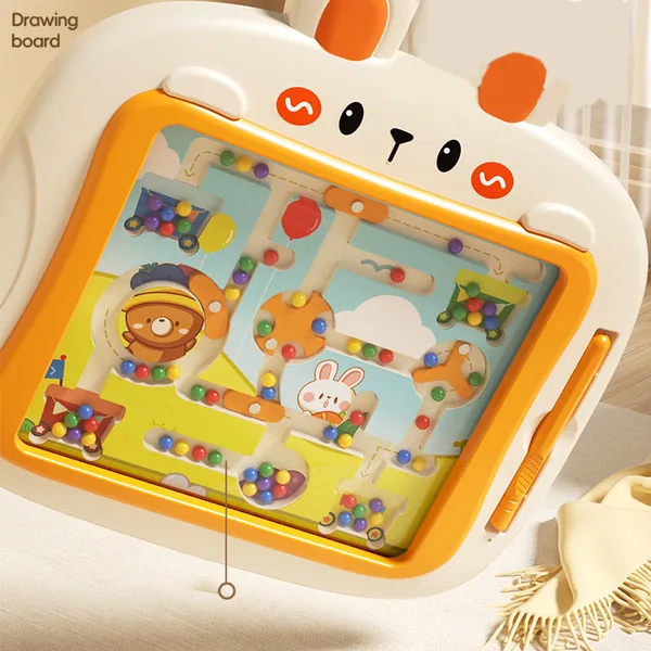 Rabbit Magnetic Maze with Colors & Numbers — SST298030-SST298032