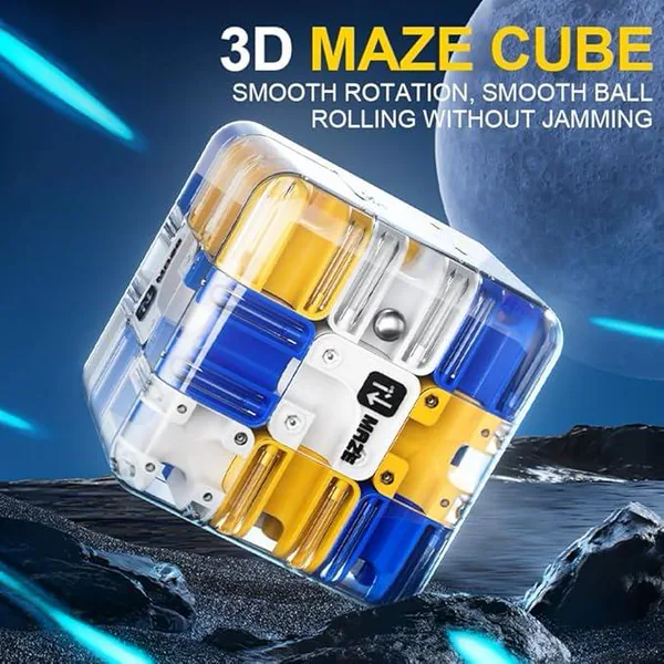 Large Labyrinth Cube with Rolling Ball — SST342784