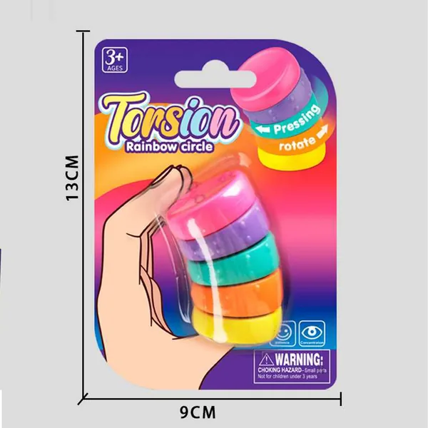 Twist-and-Spin Fidgets in Display Pack