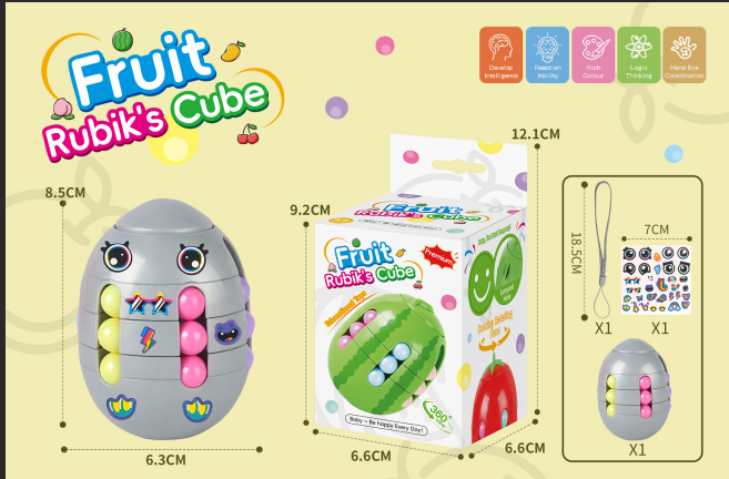 Top & Cube Combination Fidget