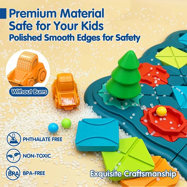 Road-Maze Construction Board Game — SST265404