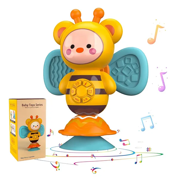 Musical Activity Spinner with Suction Base — SST287958