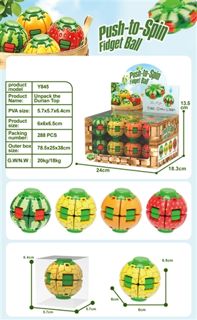 Fruit-Theme Finger Spinner Collection