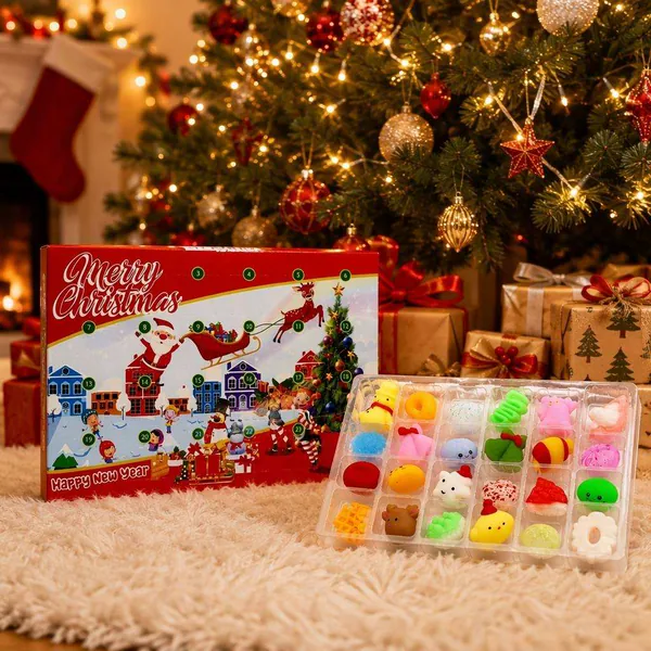 Mochi Squishy Countdown Calendar, 24 Days — SST350987