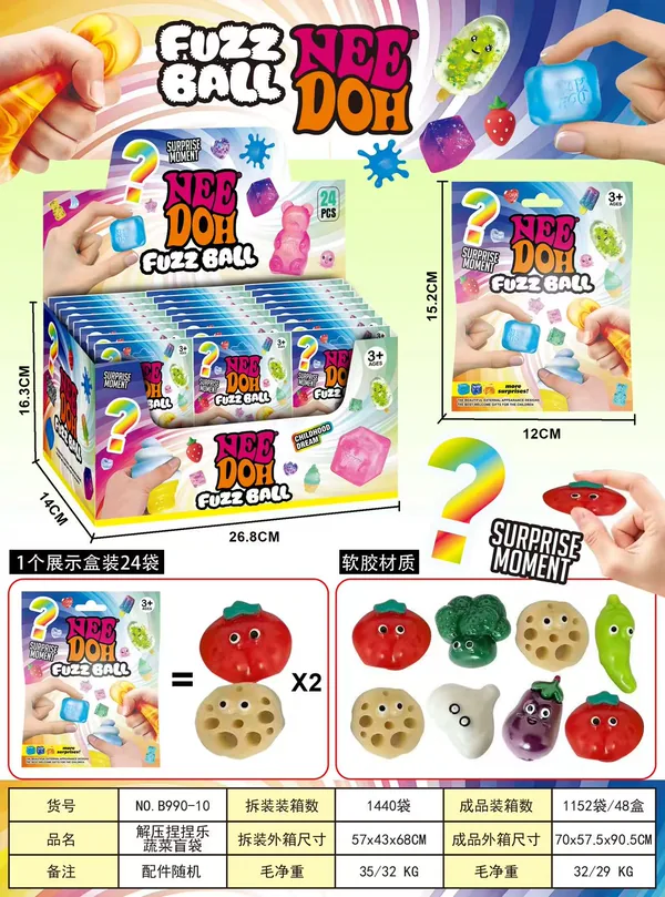 Fruit-Theme Squeeze Toy Range