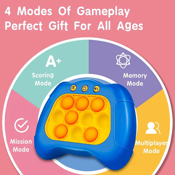 Handheld Light-Up Push-Bubble Game — SST273258