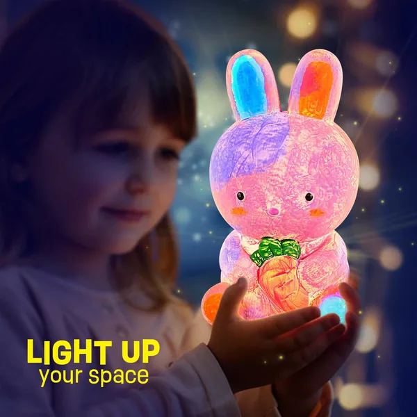 Decorate-Your-Own Bunny Light Craft Kit — SST330970