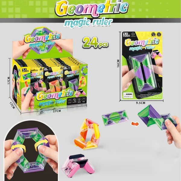 Multi-Action Finger Puzzle Cube