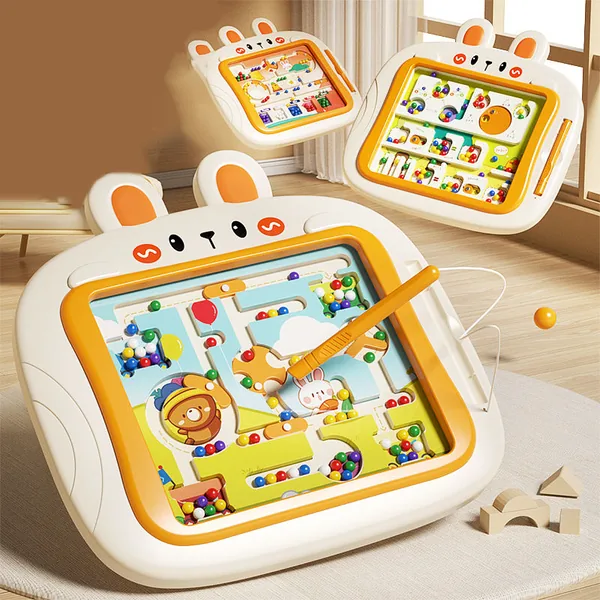 Rabbit Magnetic Maze with Colors & Numbers — SST298030-SST298032